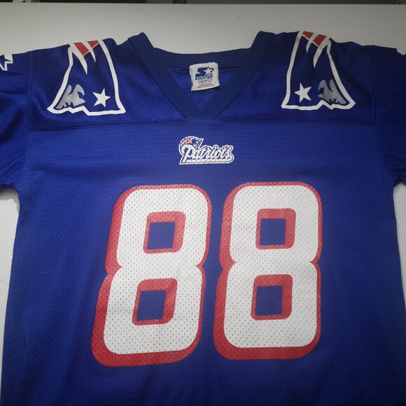 Vintage Starter Youth's Size Medium (10-12) #88 Terry Glenn NE Patriots Jersey - Picture 6 of 12